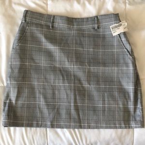 Plaid skirt